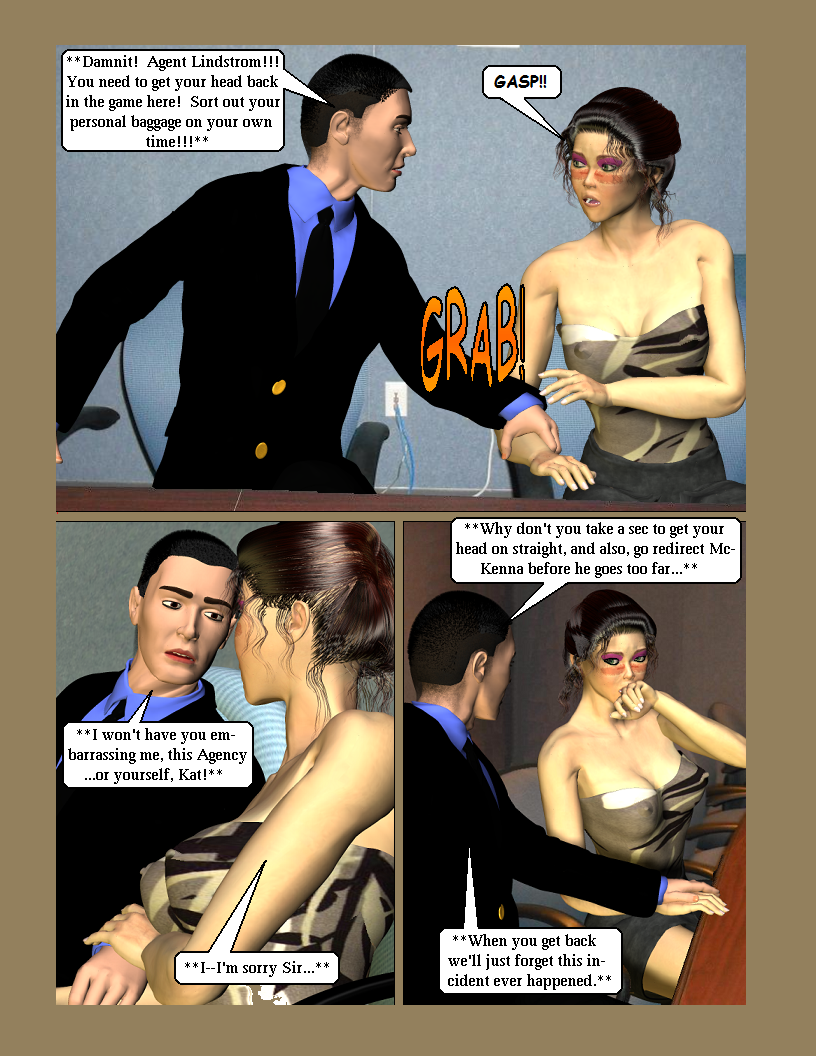 Issue Ten page 10--Kat gets scolded!