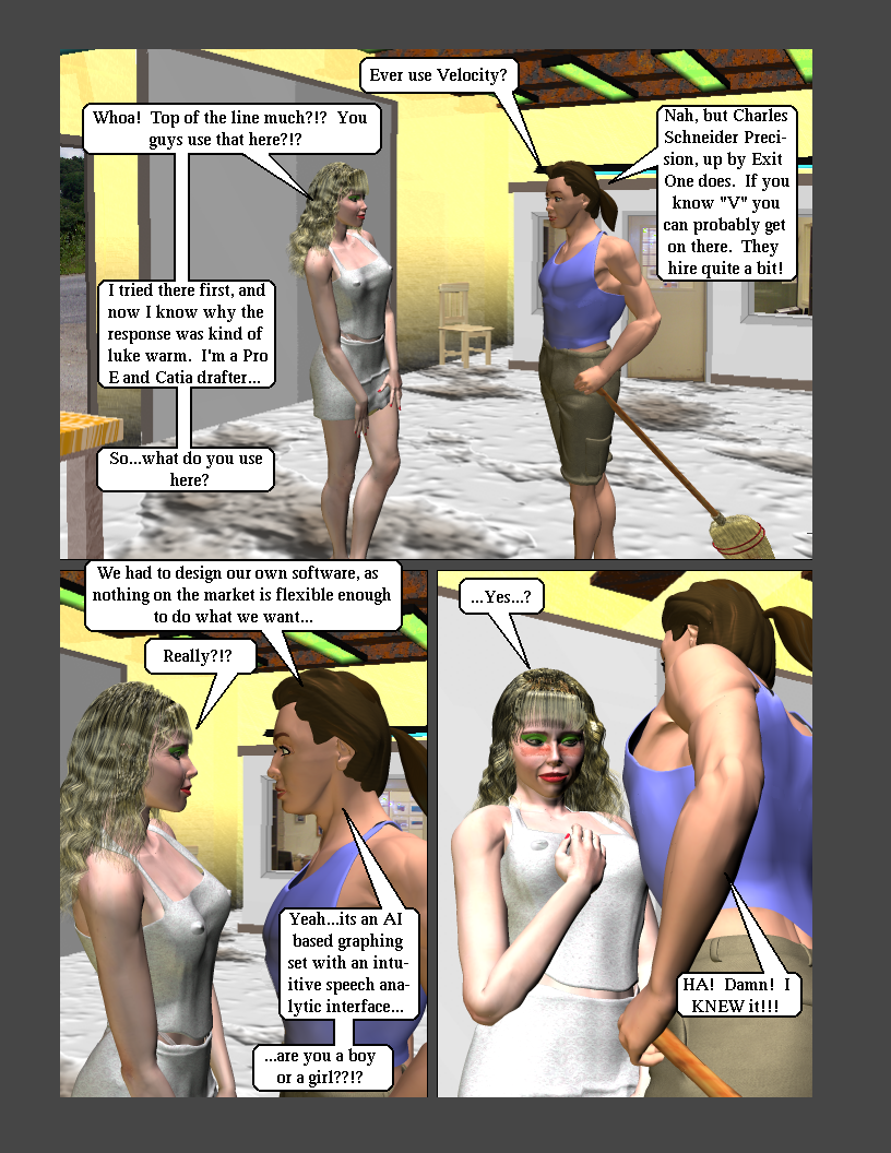 Issue Ten page 15--Out of the Closet!