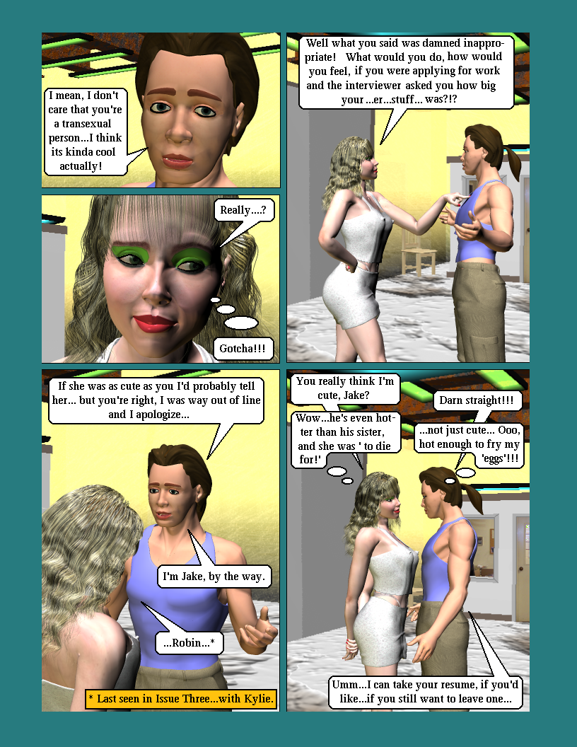 Issue Ten page 17--Inappropriate Behavior...