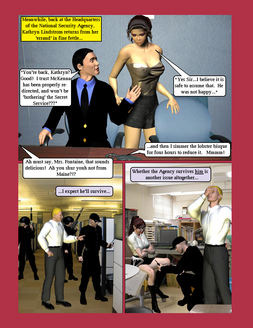 Issue Ten page 26--Kathryn returns to the table...