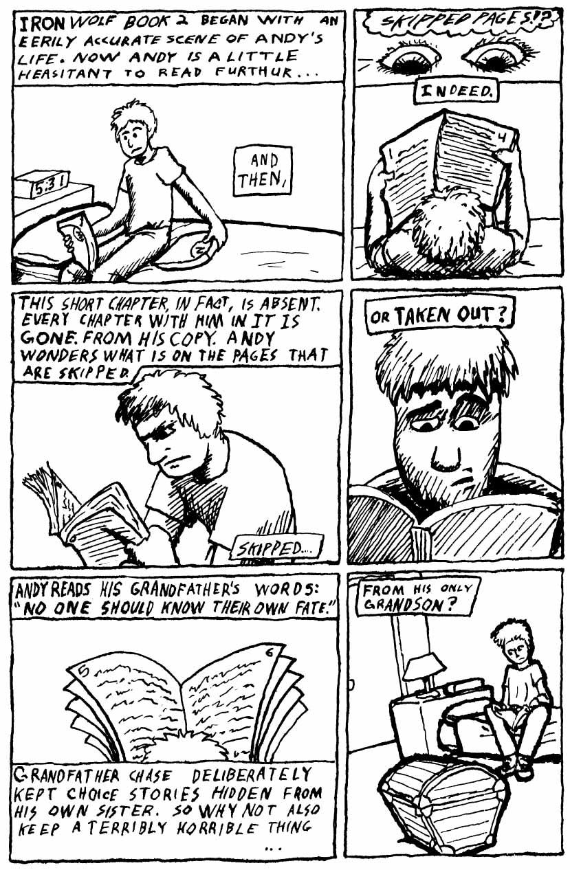 IW 03 i 02 - Andy Chaase finds his pages are torn out