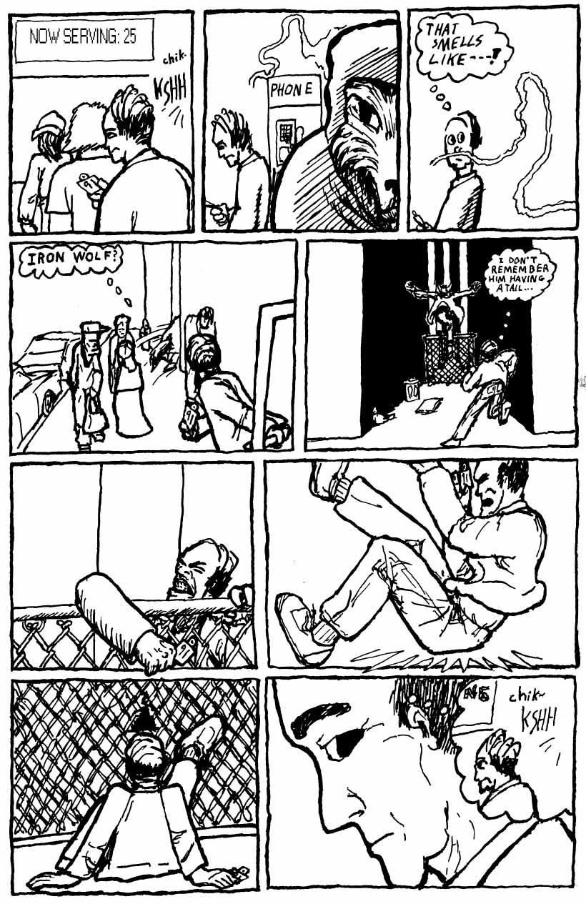 IW 03 i 04 - Relby and Iron Wolf walk into a deli
