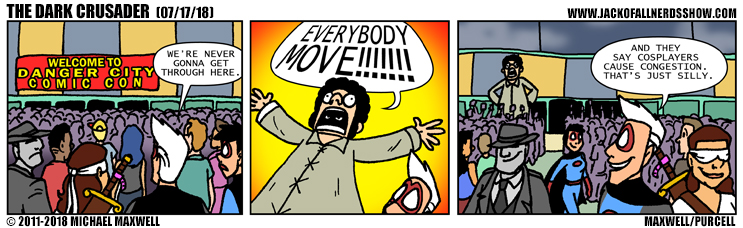 Dark Crusader SDCC Annual Strip #5