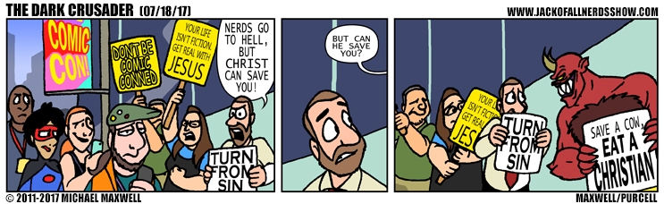 Dark Crusader Annual SDCC Strip #4