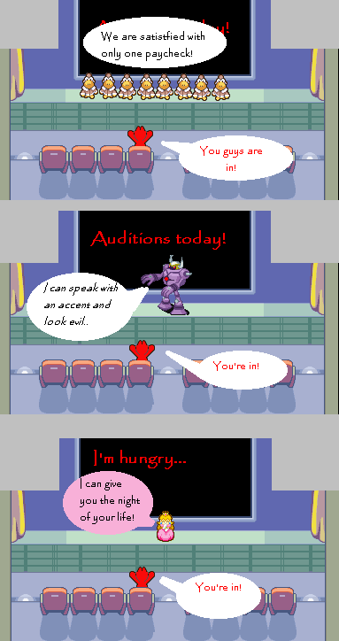 Summer filler 3 : Auditions