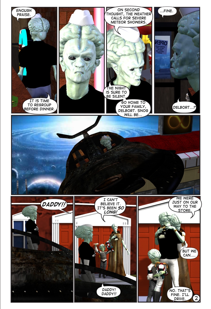 Delbort, Go Home! pg.2
