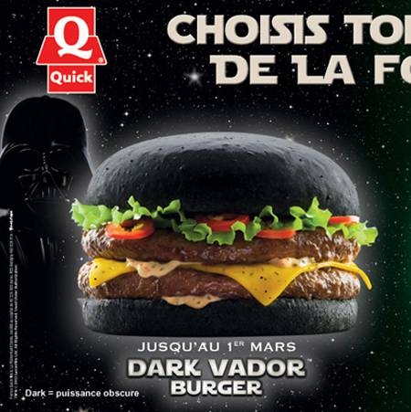 The Dark Vador Burger?