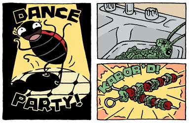 Marien & The Great Party Debacle - pages 22 & 23