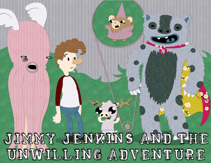 Jimmy Jenkins & The Unwilling Adventure - characters