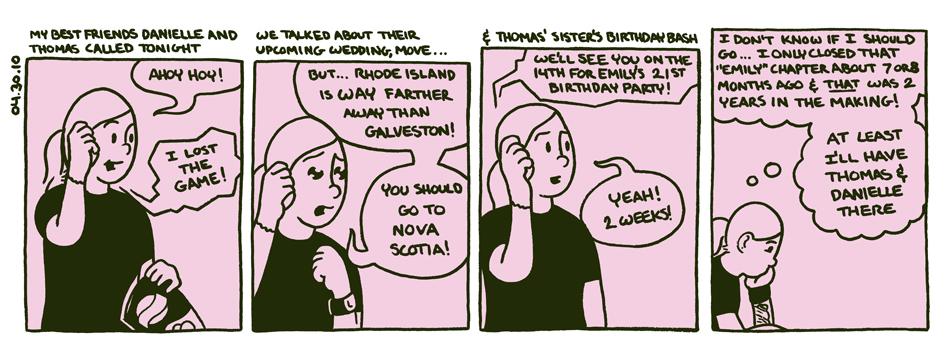 Apr 30, 2010 - talking to old friends