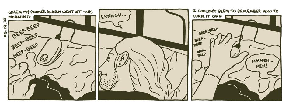 May 19, 2010 - groggy alarm