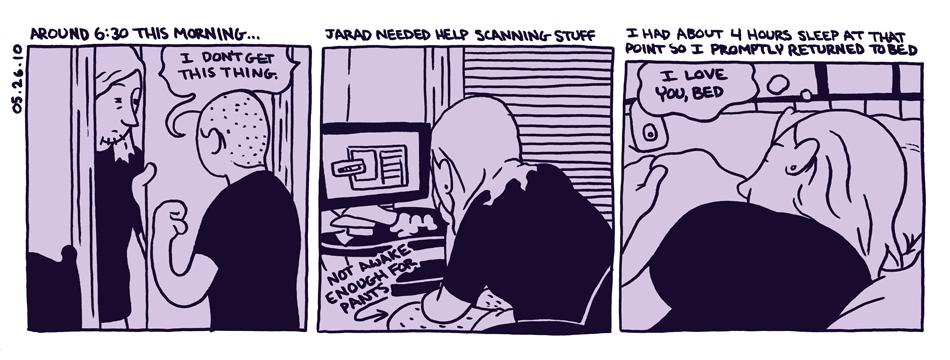 May 26, 2010 - early scanning