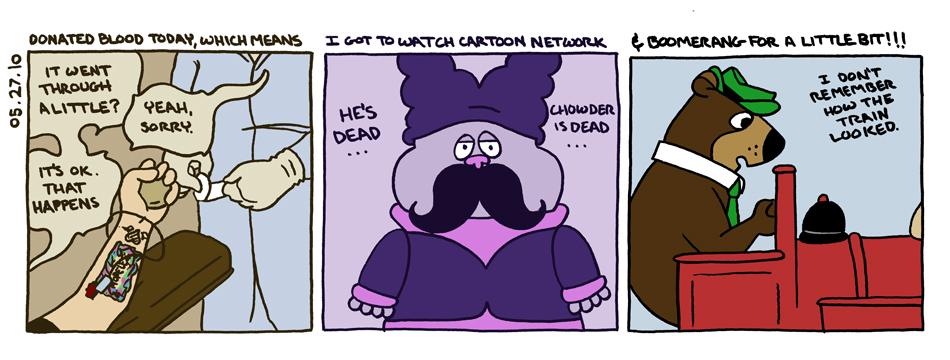 May 27, 2010 - blood & cartoons