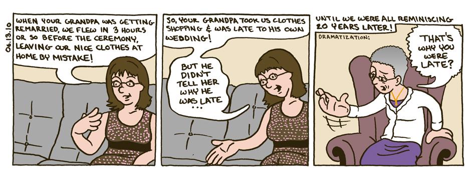 Jun 13, 2010 - Grandpa's Wedding (a story from mom)