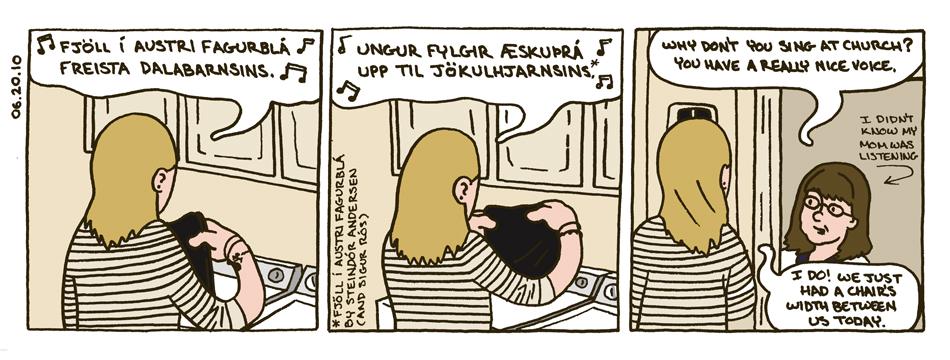 Jun 20, 2010 - my laundry song (an Icelandic Rimur)