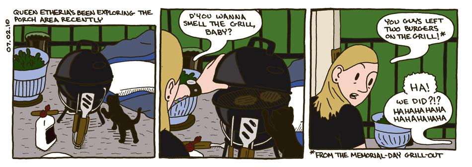 July 2, 2010 - month-old burgers