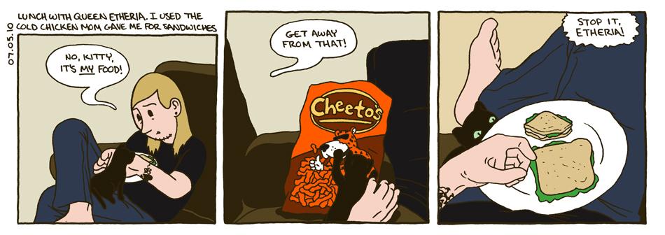 July 6, 2010 - lunch with the Queen