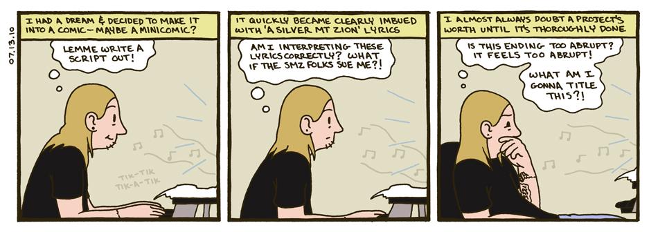 July 13, 2010 - SMZ-inspired comic