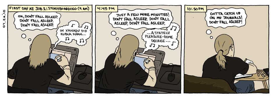 July 26, 2010 - 3hrs sleep