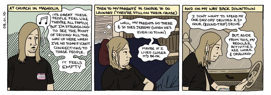 August 1, 2010 - thinking thoughts