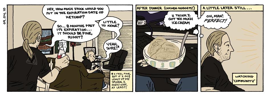 Sept 4, 2010 - ketchup & ice cream