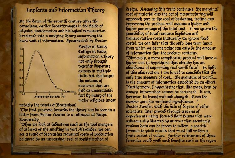 Implants and Information Theory