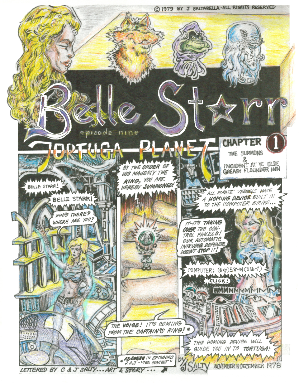 Belle Starr chapter nine page one