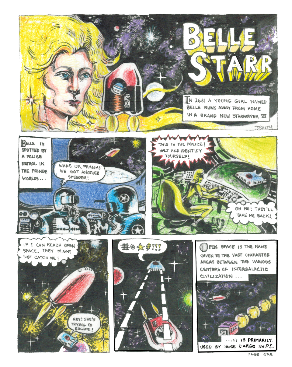 Belle Starr Issue 1 Page 1