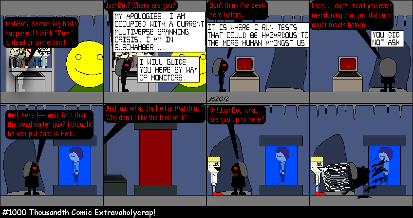 Don Josh #1000: Thousandth Comic Extravaholycrap!