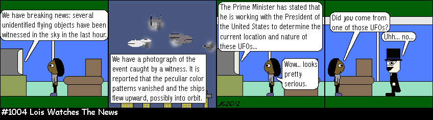 Don Josh #1004: Lois Watches The News