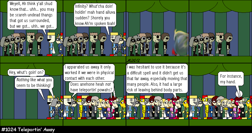 Don Josh #1024: Teleportin’ Away