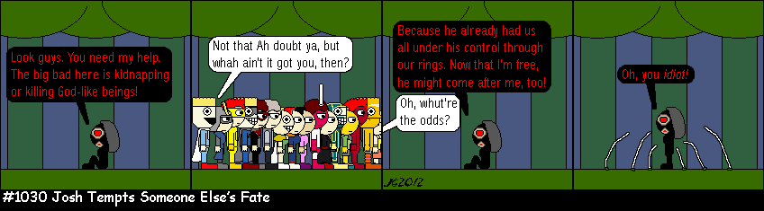 Don Josh #1030: Josh Tempts Someone Else’s Fate