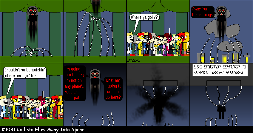 Don Josh #1031: Callista Flies Away Into Space