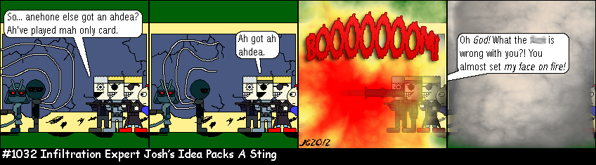 Don Josh #1032: Infiltration Expert Josh’s Idea Packs A Sting