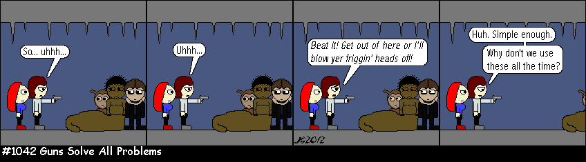 Don Josh #1042: Guns Solve All Problems