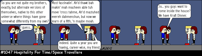 Don Josh #1047: Hospitality For Time/Space Travellers