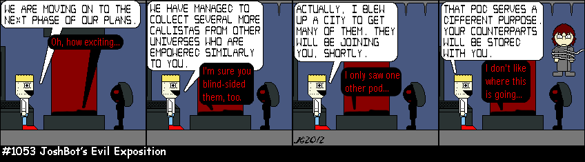 Don Josh #1053 JoshBot’s Evil Exposition