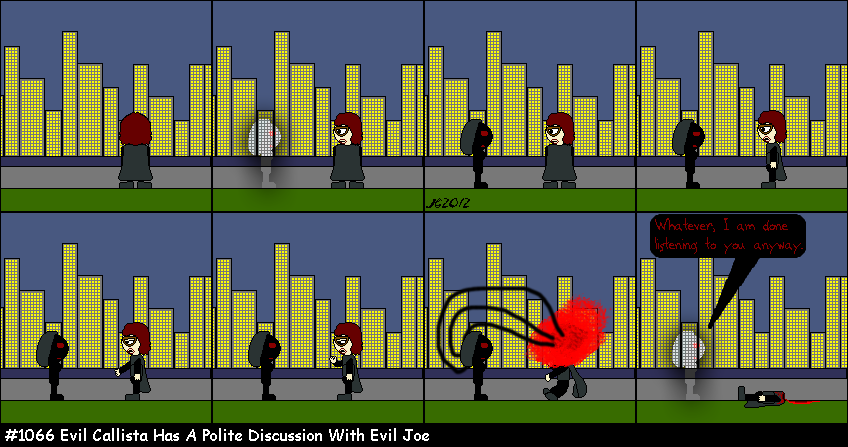 Don Josh #1066: Evil Callista Has A Polite Discussion With Evil Joe