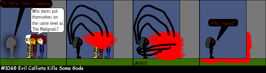 Don Josh #1068: Evil Callista Kills Some Gods