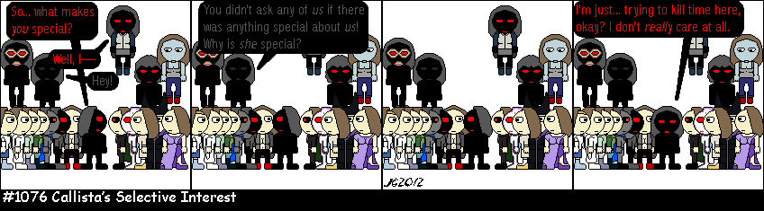 Don Josh #1076: Callista’s Selective Interest