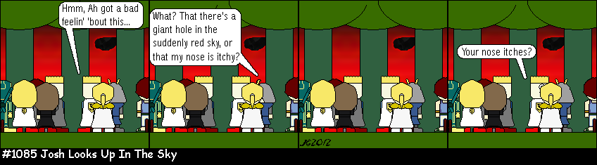 Don Josh #1085: Josh Looks Up In The Sky