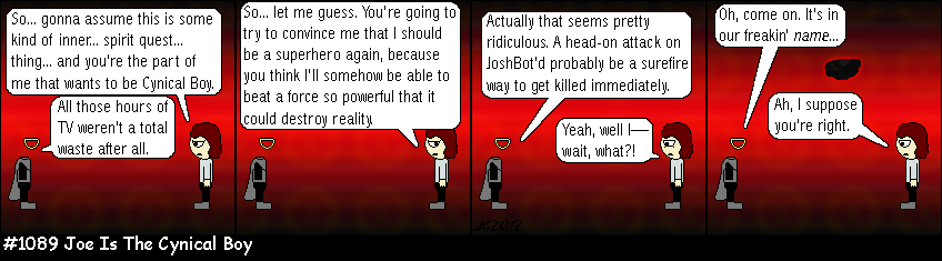 Don Josh #1089: Joe Is The Cynical Boy