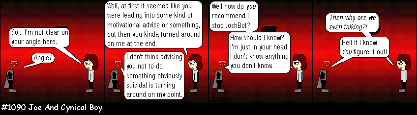 Don Josh #1090: Joe And Cynical Boy