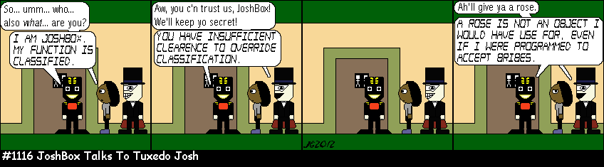 Don Josh #1116: JoshBox Talks To Tuxedo Josh