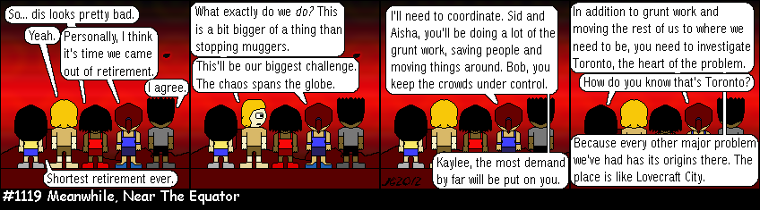 Don Josh #1119: Meanwhile, Near The Equator