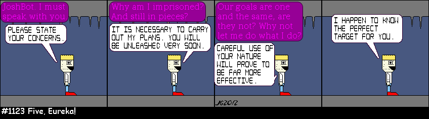 Don Josh #1123: Five, Eureka!