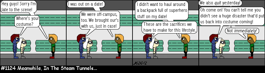 Don Josh #1124: Meanwhile, In The Steam Tunnels...