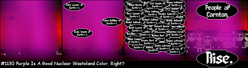 Don Josh #1130: Purple Is A Good Nuclear Wasteland Color, Right?
