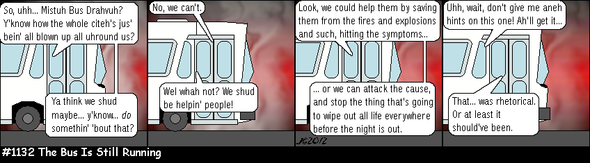 Don Josh #1132: The Bus Is Still Running