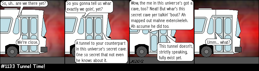 Don Josh #1133: Tunnel Time!